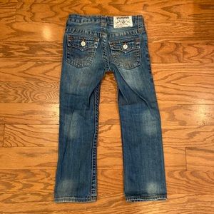 True Religion Straight Leg Boys Jeans Sz 5